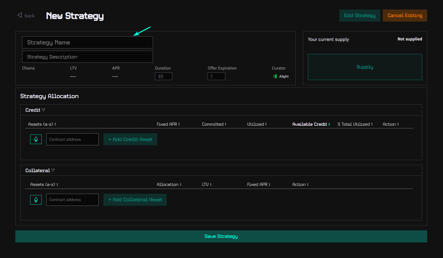 Step 3: Name and describe your strategy
