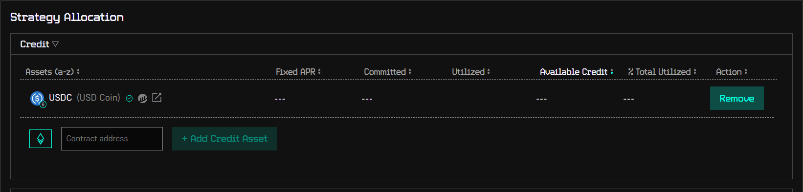 Step 6.3: Credit asset allocation